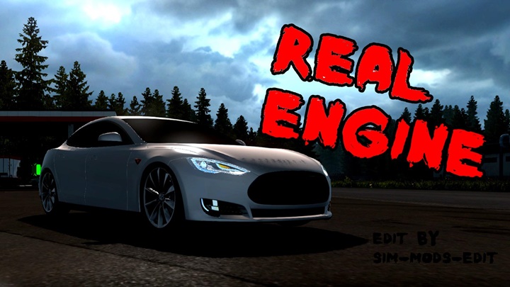 ETS2 – Tesla Model S Araba Yaması (1.36.x)