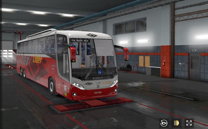 ETS2 – Visstabuss 360 – Scania Otobüs Yaması V2.5 (1.36.x)