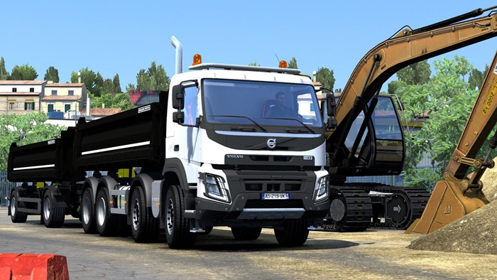 ETS2 – Volvo FMX Damperli V1.6 (1.36.x)