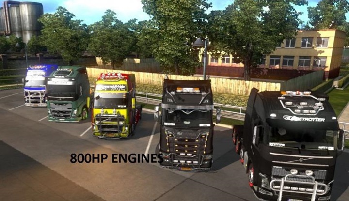 ETS2 – 800 HP Motor Yaması (1.37.x)