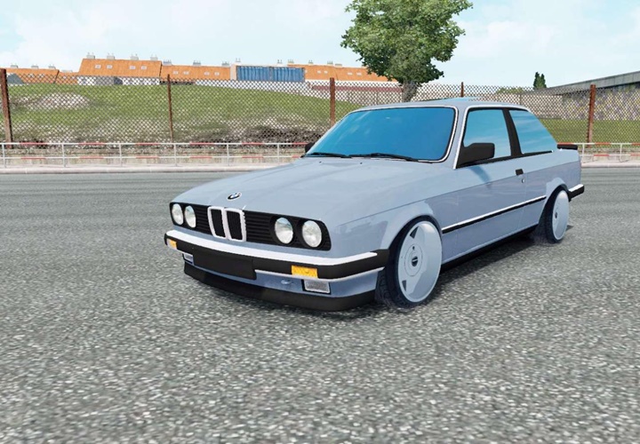 ETS2 – BMW 320l Coupe (E30) 1982 Model Araba Yaması (1.36.x)