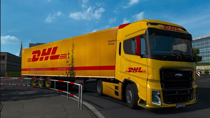 ETS2 – Ford F-Max DHL Skin (1.36.x)