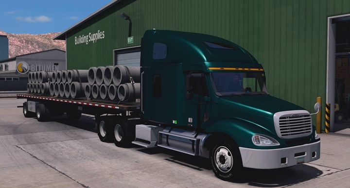 ATS – Freightliner Century / Columbia Tır Modu V2 (1.36.x)