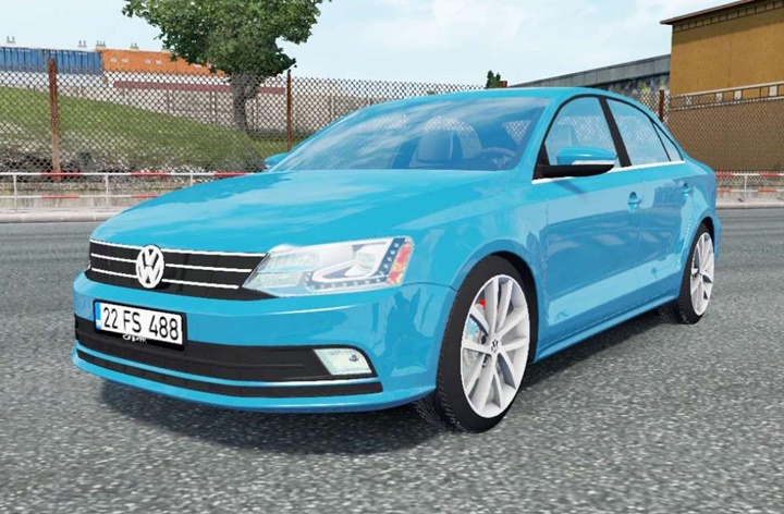 ETS2 – Volkswagen Jetta 2015 Model Araba Yaması (1.36.x)