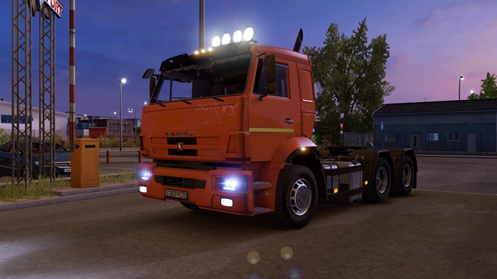 ETS2 – Kamaz 5360 / 53602 / 5480 / 6460-73 Tır Modu (1.36.x)