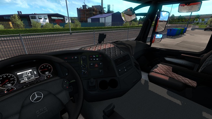 ETS2 – Mercedes Actros 2009 Modern İç Mekan Modu (1.36.x)