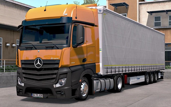 ETS2 – Mercedes Actros MP4 Tır Modu V1.6 (1.36.x)
