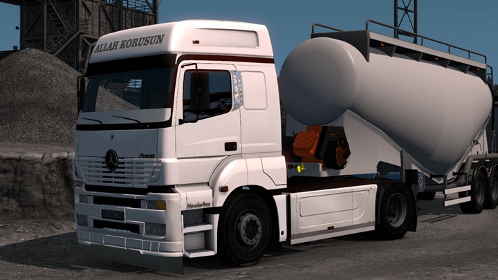 ETS2 – Mercedes-Benz Axor MP1 Çekici Modu V2 (1.36.x)