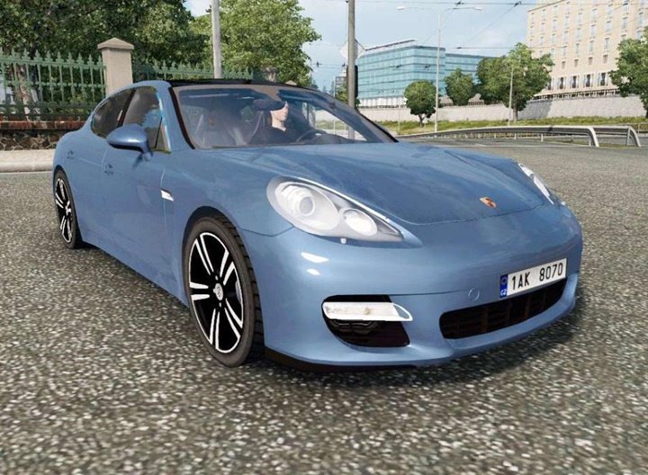ETS2 – Porsche Panamera Sport 2010 Model Araba Yaması (1.36.x)