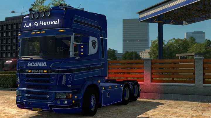 ETS2 – Scania Danny V.D. Heuvel Tır Modu (1.36.x)