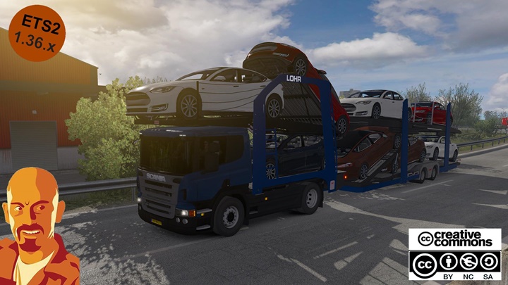 ETS2 – Scania Mega Mod (1.36.x)