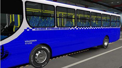 ETS2 – Volkswagen 17-230 Otobüs + IBB Skin (1.37.x)