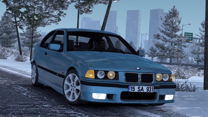 ETS2 / ATS – BMW E36 Compact V1R30 Araba Yaması (1.37.x)