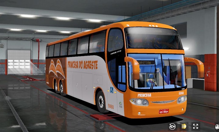 ETS2 – Comil Campione 4.05 HD Otobüs Modu V2.0 (1.36.x)