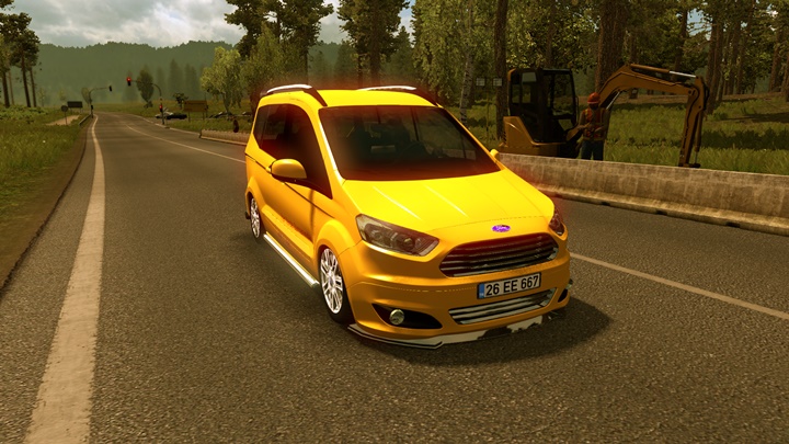 ETS2 / ATS – Ford Tourneo Courier V1R30 Araba Yaması (1.37.x)