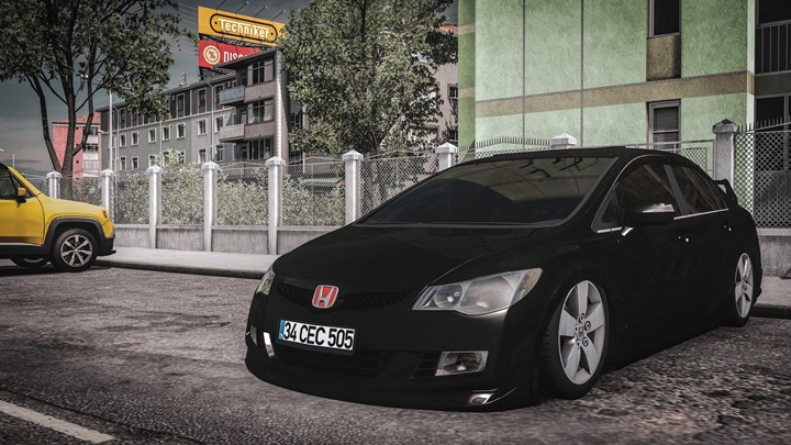 ETS2 – Honda Civic FD6 Araba Yaması (1.37.x)