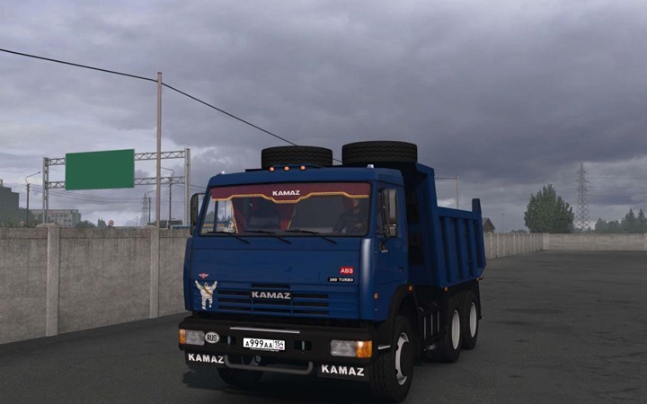 ETS2 – Kamaz 65115-65116 Kamyon Modu (1.37.x)