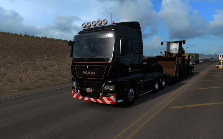 ATS – Man Tgx Euro 6 Çekici Modu V1.2 (1.37.x)
