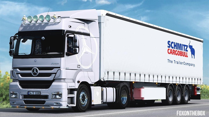 ETS2 – Mercedes Axor 1840 MP3 Kamyon Modu (1.37.x)