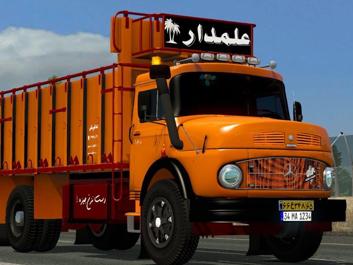 ETS2 – Mercedes-Benz 1924 İranlı Kamyon Modu (1.36.x)