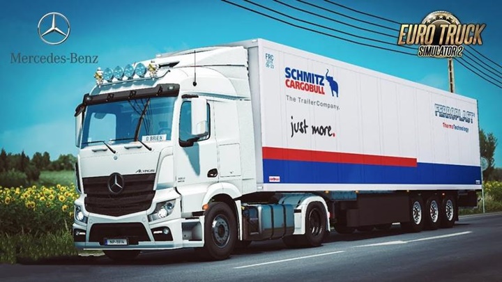 ETS2 – Mercedes-Benz Actros MP4 Fix Mod V1.3.1 (1.37.x)