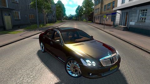 ETS2 – Mercedes-Benz S350 Araba Yaması V2 (1.37.x)