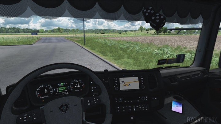 ETS2 – Scania Yeni Nesil R & S Özel Gri İç Mekan Modu (1.37.x)