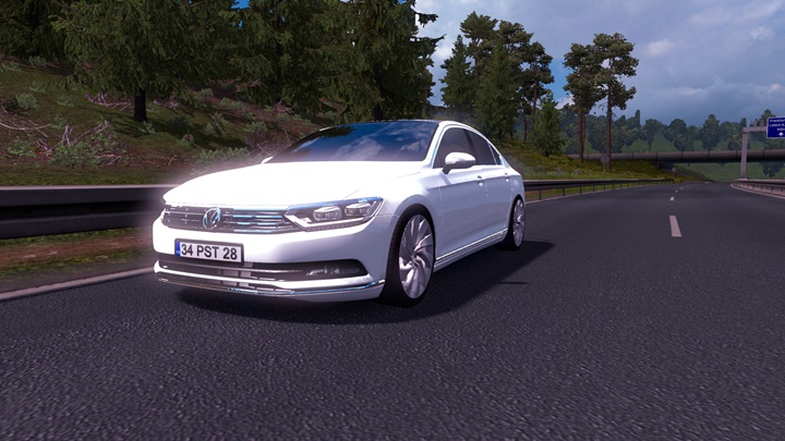 ETS2 / ATS – Volkswagen Passat / Arteon V1R30 Araba Yaması (1.37.x)