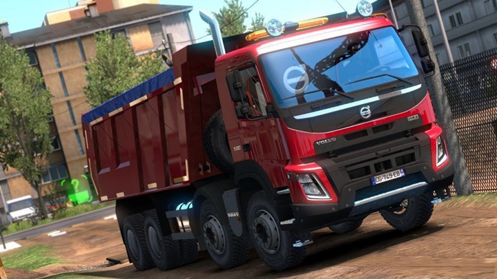 ETS2 – Volvo Damperli Kamyon Modu (1.37.x)
