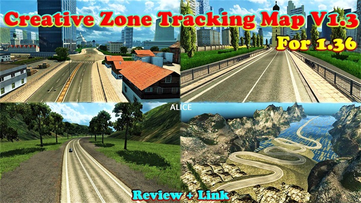 ETS2 – Yaratıcı Bölge Haritası V1.3 (1.37.x)