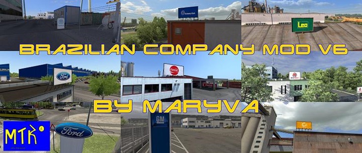 ETS2 – Brezilya Şirket Modu V6 (1.37.x)