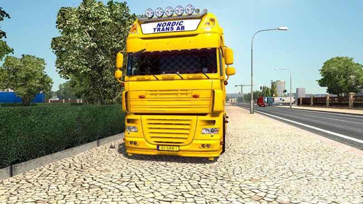 ETS2 – Daf Xf 105 Nordic Trans AB Tır Modu (1.37.x)