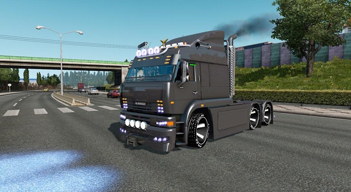 ETS2 – Kamaz 6460 Turbo Dizel V8 (1.37.x)