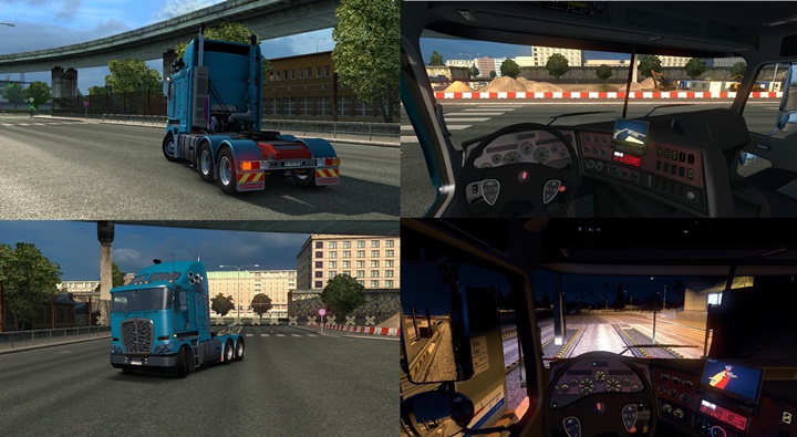 ETS2 – Kenworth K200 Tır Yaması V14.3 (1.37.x)
