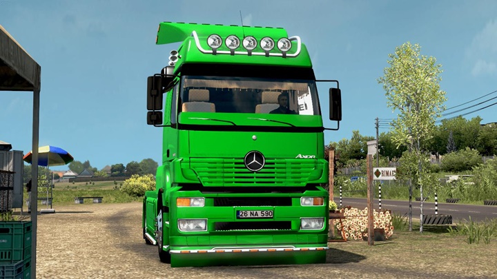 ETS2 – Mercedes-Benz Axor MP1 Kamyon Modu V3 (1.37.x)