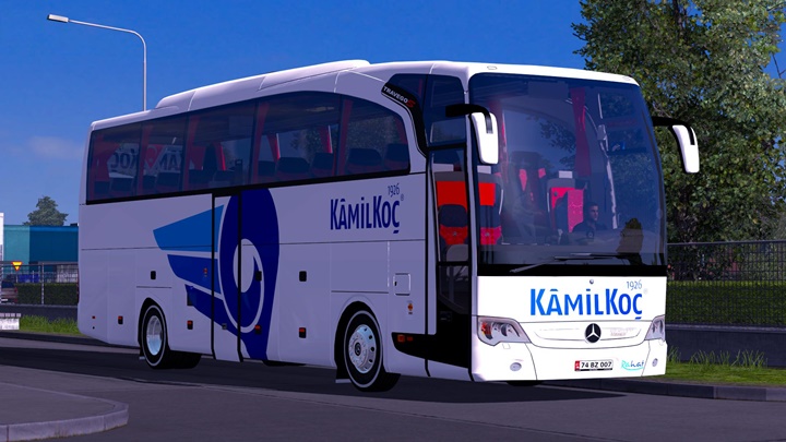 ETS2 – Mercedes-Benz Travego S Otobüs Yaması (1.37.x)