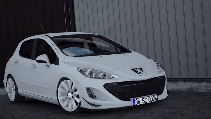 ETS2 – Peugeot 308 2010 Model Araba Yaması (1.37.x)