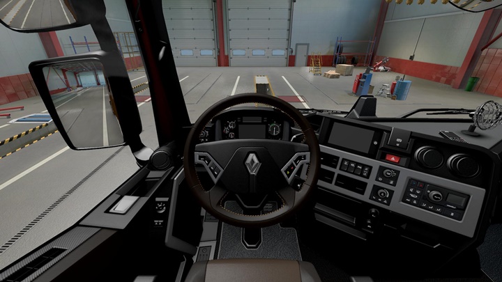 ETS2 – Renault Range T Koyu İç Mekan Modu (1.37.x)