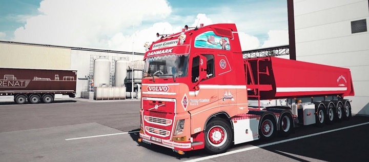 ETS2 – Ronny Ceusters Volvo FH54 Tır Modu (1.37.x)