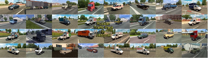 ETS2 – Rusya Trafik Paketi V2.9 (1.37.x)