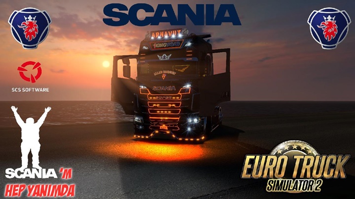 ETS2 – Scania R-S Modifiyeli V5.5 (1.37.x)