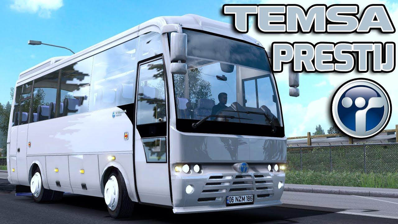 ETS2 – Temsa Prestij SD 2014 Otobüs Yaması V2 (1.37.x)