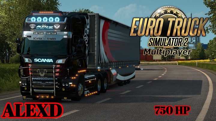 ETS2 – 750 HP Motor Yaması (Multiplayer) V1.4