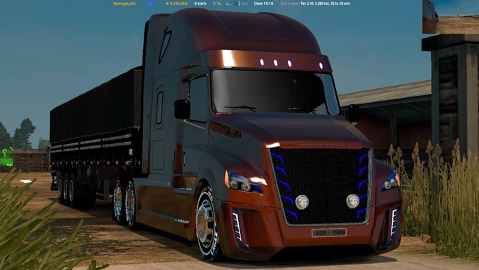 ETS2 – Freightliner Inspiration Daimler Tır Yaması (1.37.x)
