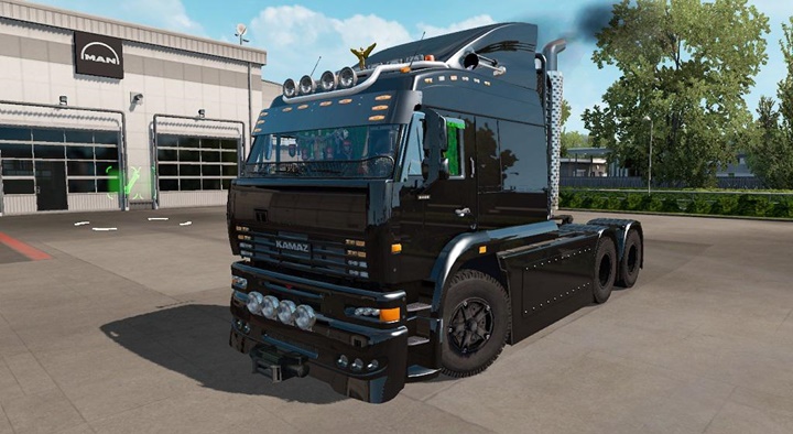 ETS2 – Kamaz 6460 Turbo Diesel V8 (1.38.x)