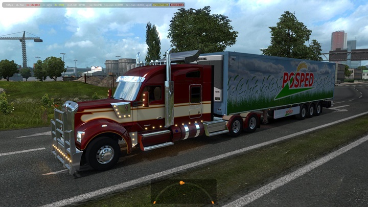 ETS2 – Kenworth W990 Tır Yaması V1.2.3 (1.38.x)