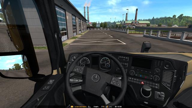 ETS2 – Mercedes Actros 2014 İç Mekan Modu (1.38.x)