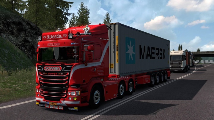 ETS2 – Scania R450 + Dorse V3.5 (1.37.x)