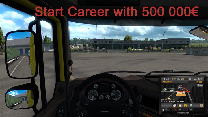 ETS2 – 500K Başlangıç Para Modu (1.38.x)