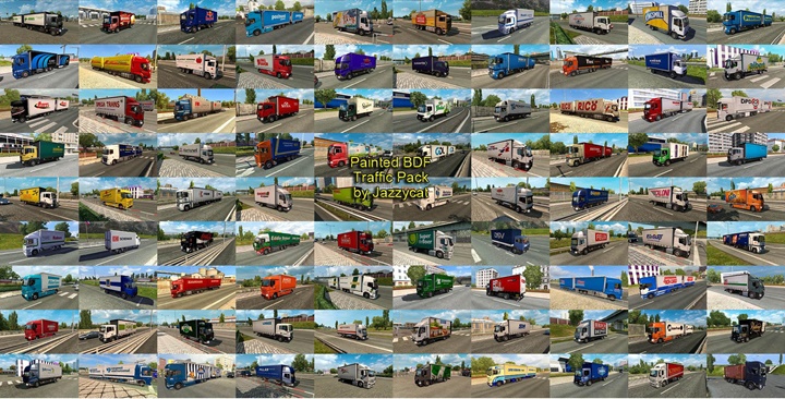ETS2 – Boyalı BDF Kamyon Paketi V8.0.2 (1.38.x)